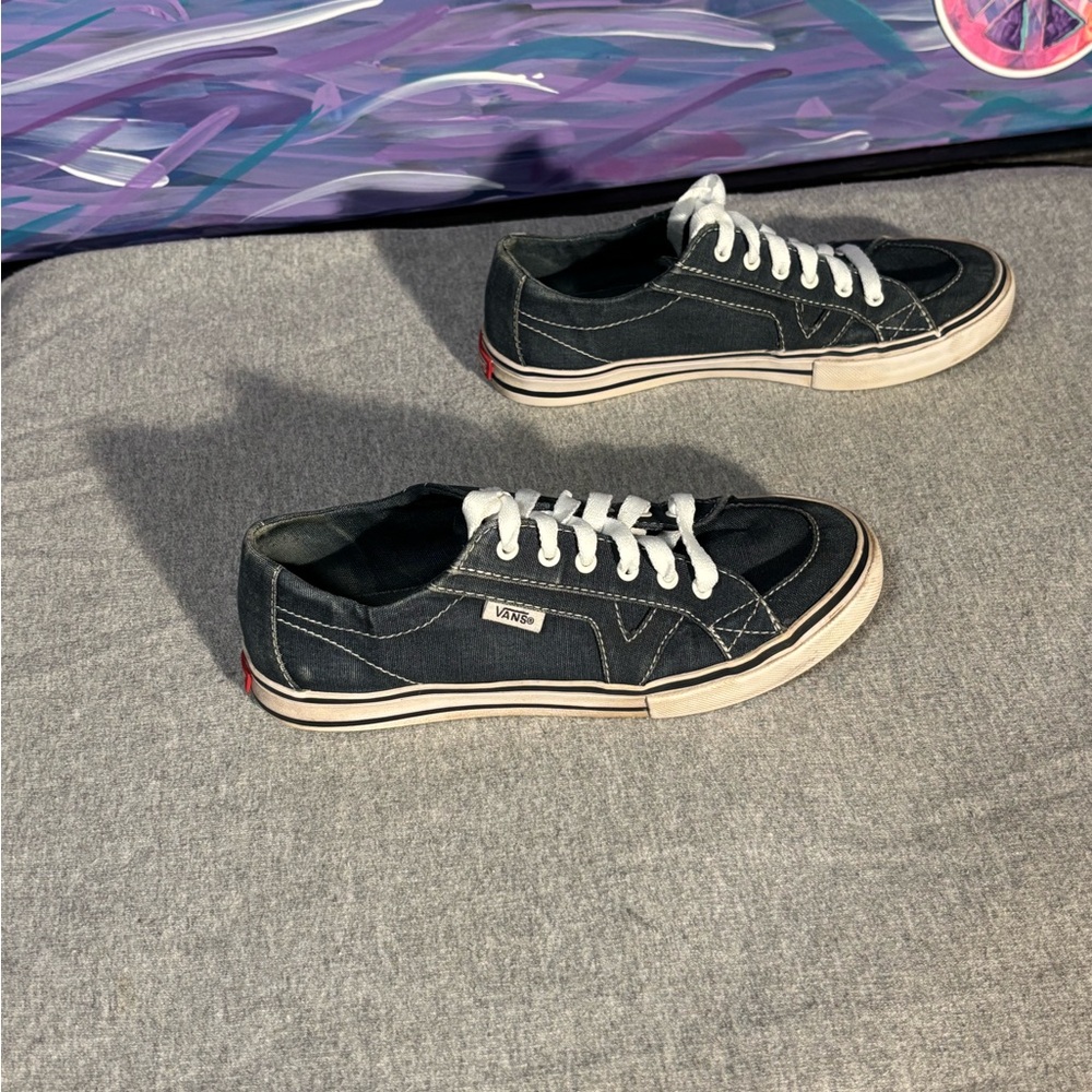 Women’s Vans size 5 Classic Black and White Athletic Sneakers
